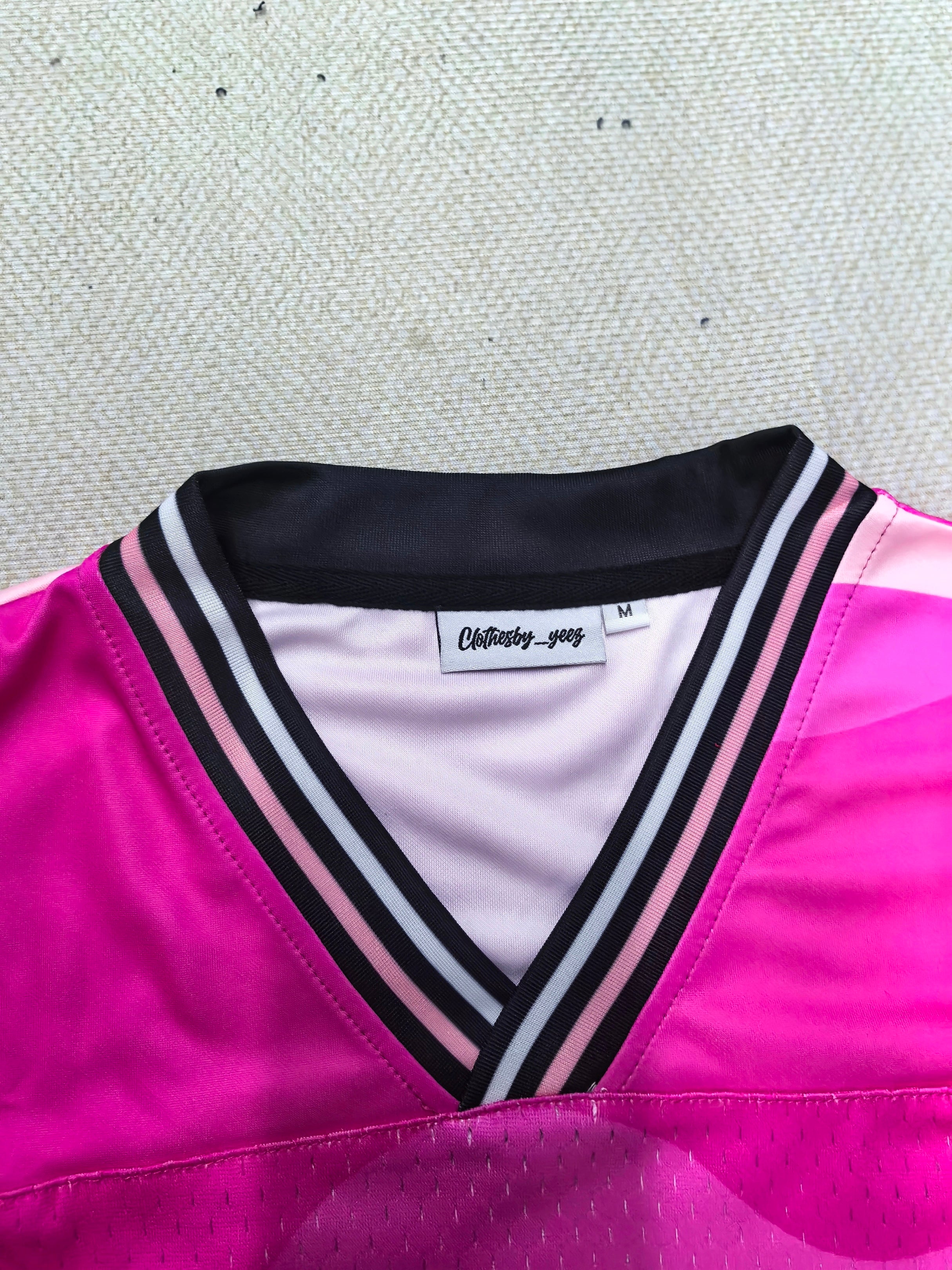 Pink Hustler University Jersey