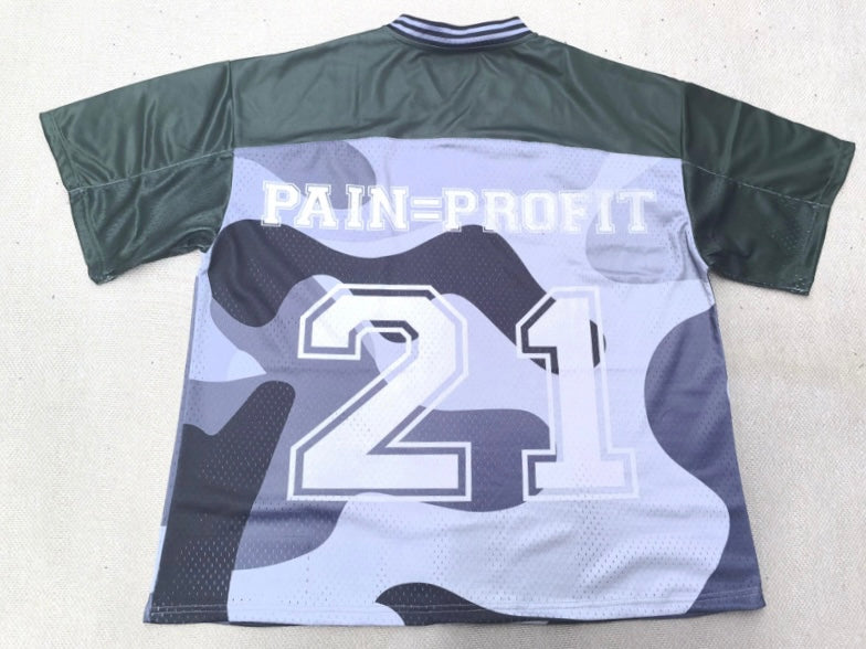 Green Hustler University Jersey